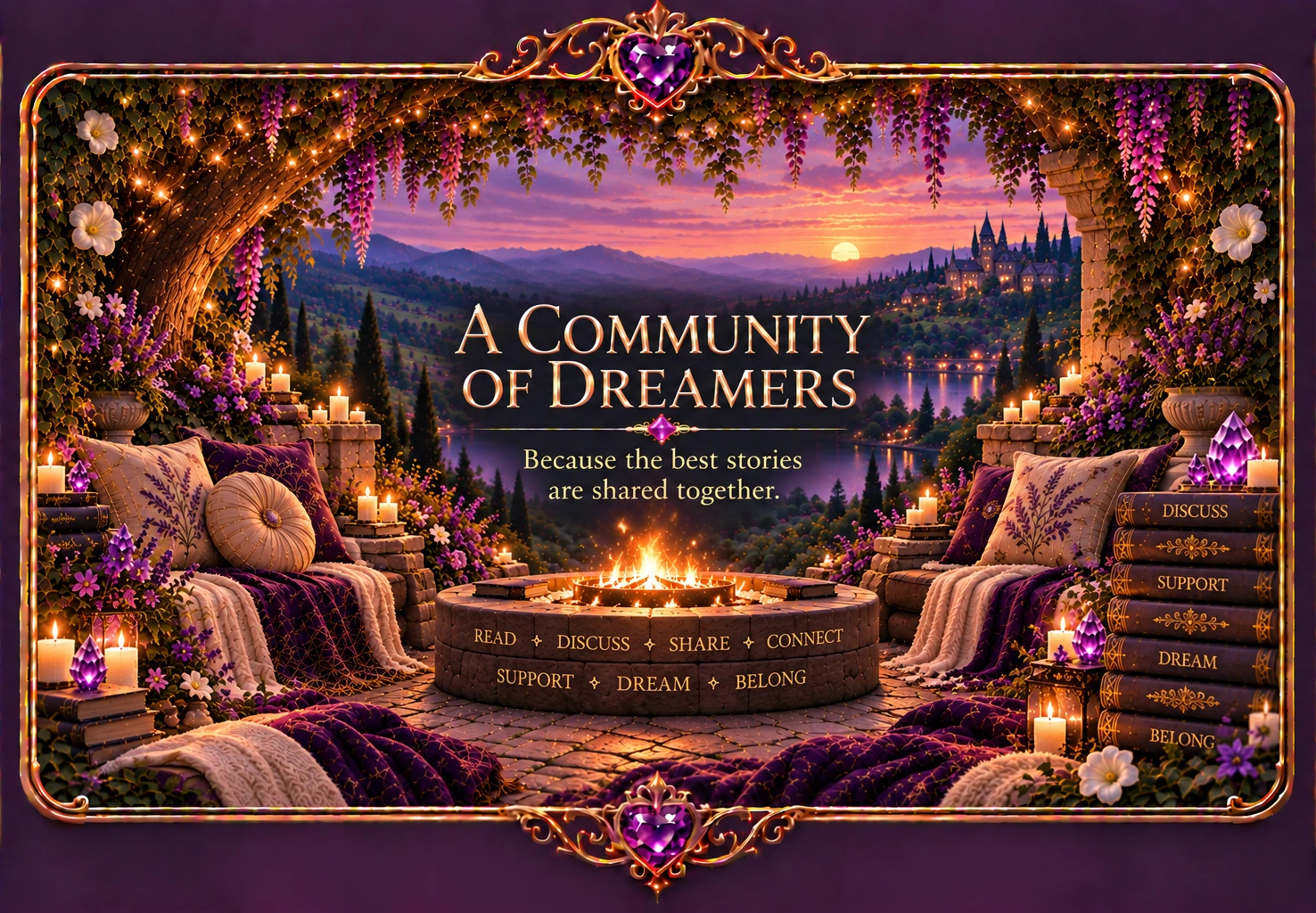 A Community of Dreamers — Because the best stories are shared together.