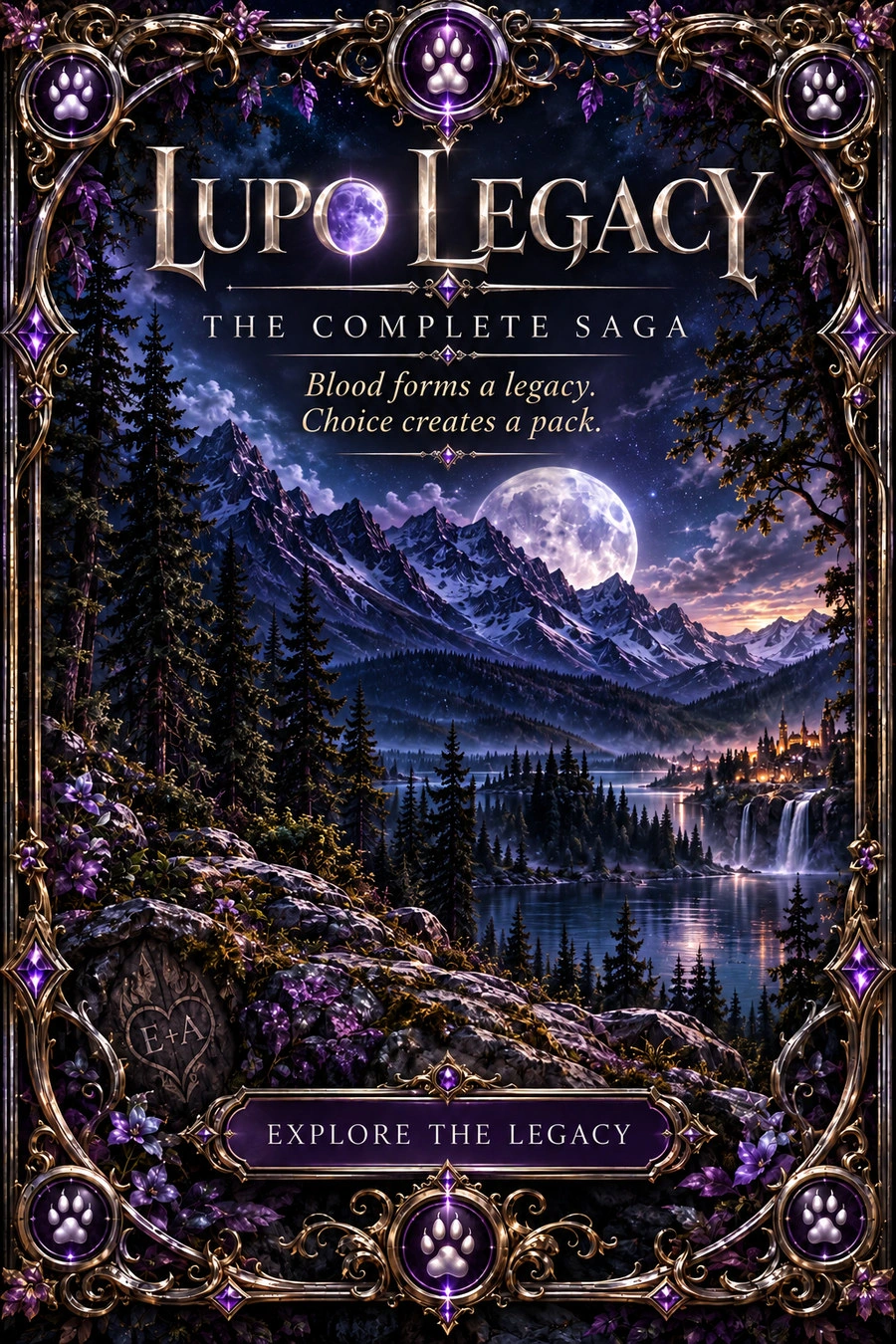 Lupo Legacy — The Complete Saga. Blood forms a legacy. Choice creates a pack.