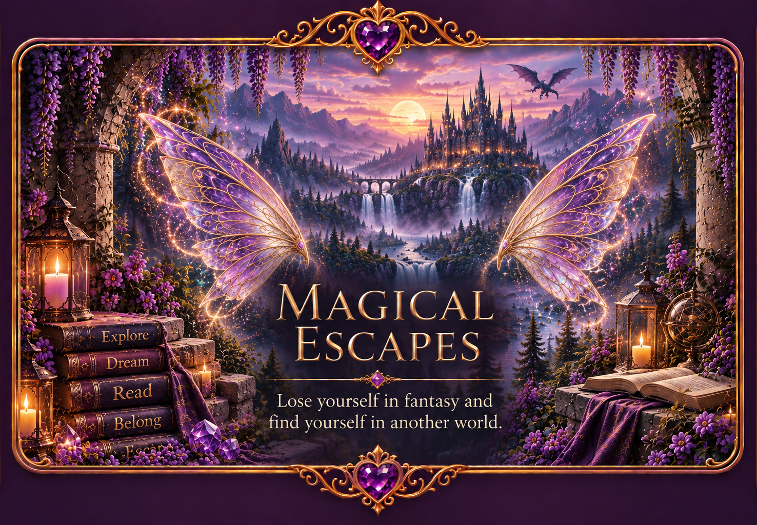 Magical Escapes — Lose yourself in fantasy and find yourself in another world.