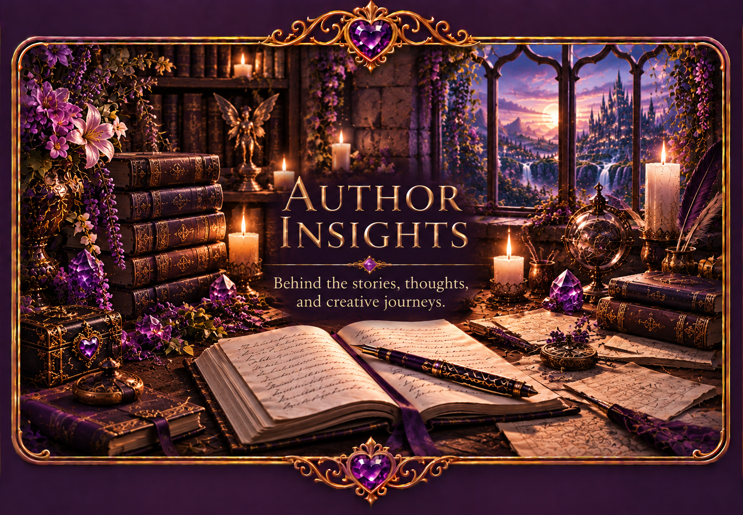 Author Insights — Behind the stories, thoughts, and creative journeys.