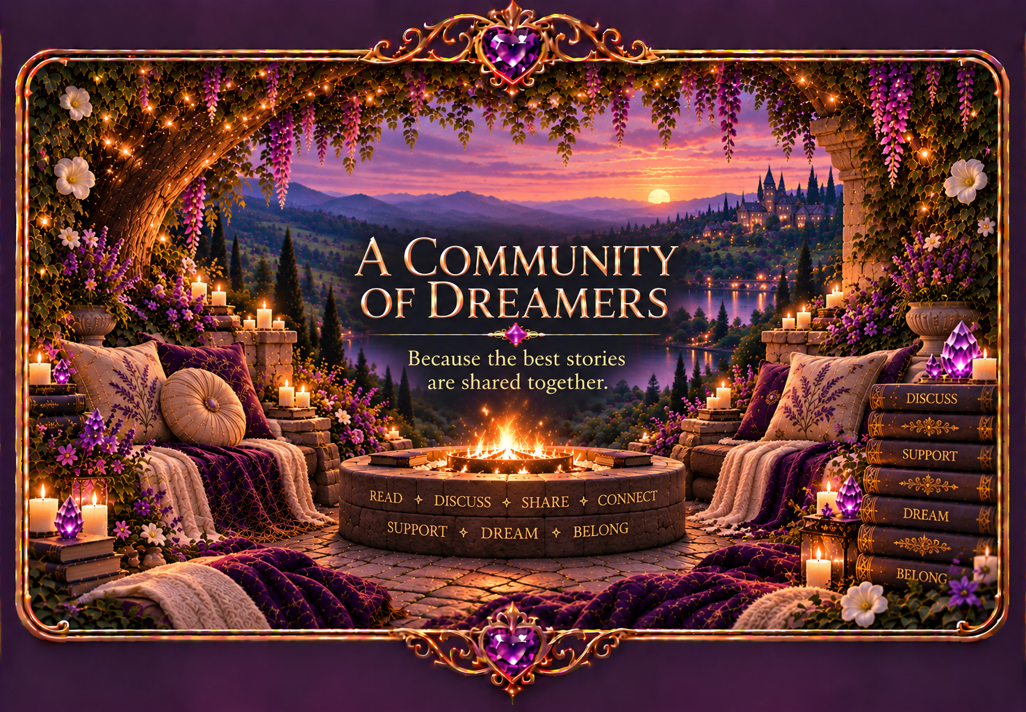 A Community of Dreamers — Because the best stories are shared together.